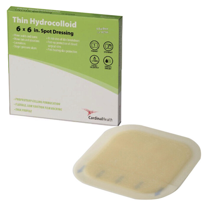 Cardinal Health Thin Hydrocolloid 6" x 6"