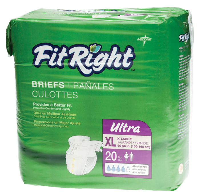 FitRight Ultra Brief X-Large 59" - 66"
