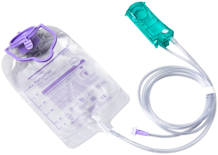 Kangaroo OMNI ENtelliset Thick Formula Feeding Set, 500 mL, Non - Sterile
