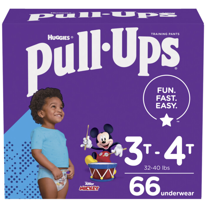 Pull-Ups Learning Designs Training Pants, Boy, 3T-4T, Giga Pack